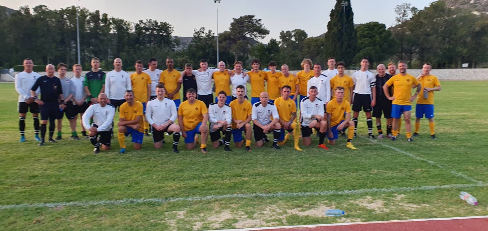 5 RRF Football Team – Cyprus, May 2023